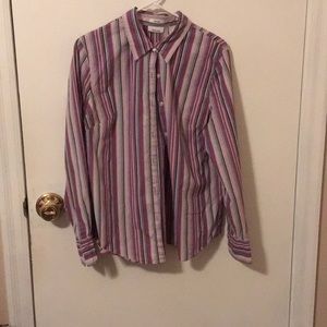 Purple Button-Up
